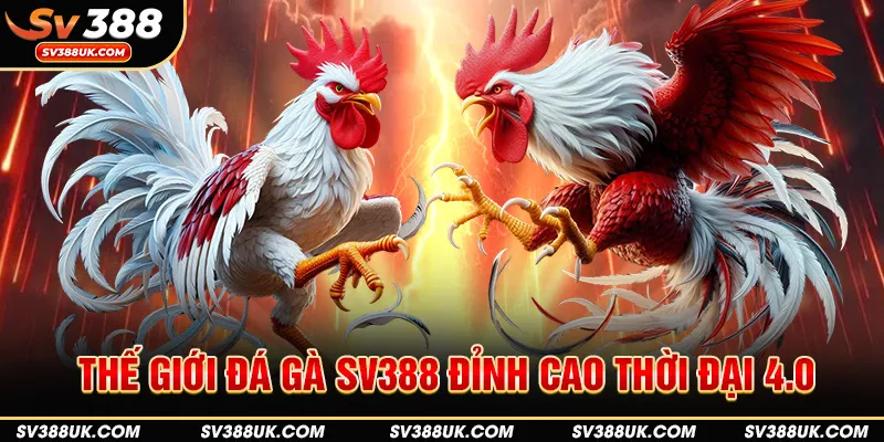 Thế giới đá gà sv388 đỉnh cao thời đại mới
